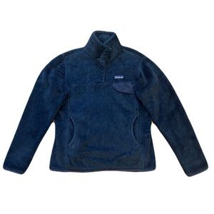 Patagonia Re-Tool Snap-T Pullover Fleece in Prussian Blue, size Small